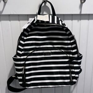 Kate Spade NWT Dawn Sailing Stripe Large Backpack WKRU6207